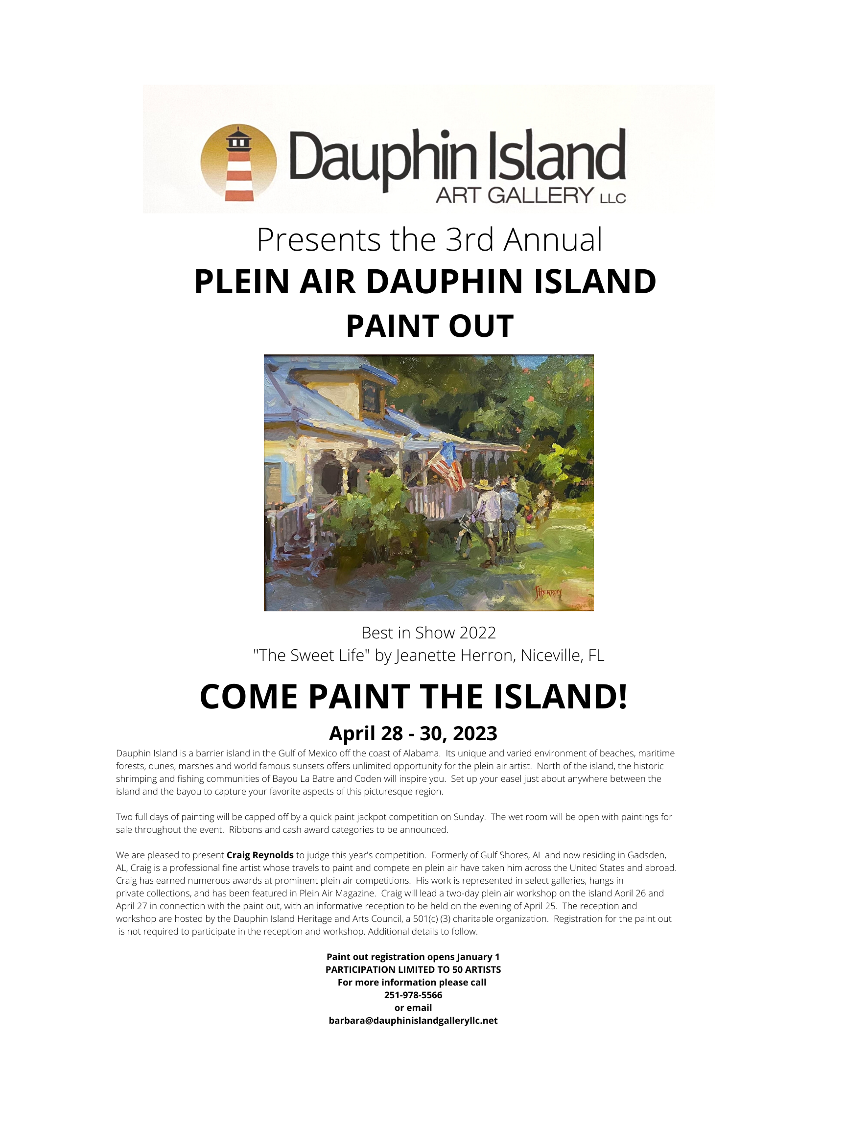 Dauphin Island Art Gallery Home